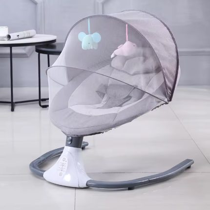 Multifunctional Baby Cradle Rocker – Intelligent Soothing Chair for Newborns & Infants