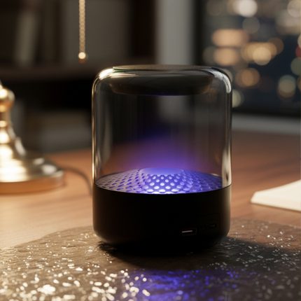 Smart Multifunctional Ambient Bluetooth Speaker – 10W Powerful Audio and Lightweight ABS Design, PROHiVEL90  - Small Size