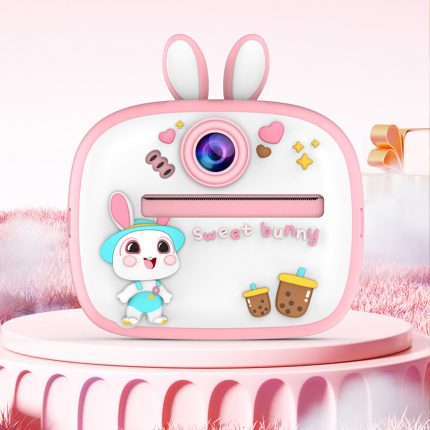 JAJA Digital Camera for Kids – Thermal Instant Photo & Video Camera - Pink Color