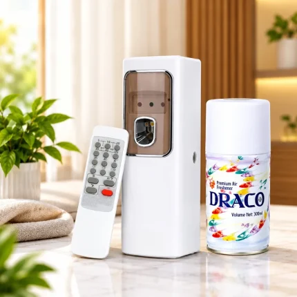 Automatic Air Freshener Dispenser with Draco Premium Refill
